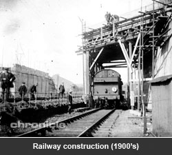 Railway construction (1900's)