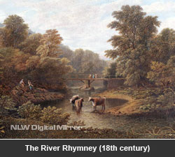 The River Rhymney, 18th century