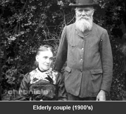 Elderly couple (1900's)