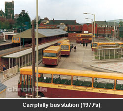 Caerphilly Bus Station (1970's)