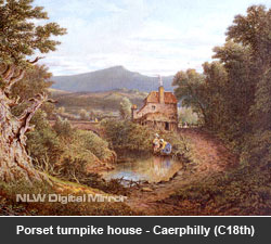 Porset turnpike house - Caerphilly (C18th)