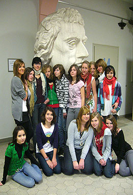 Pupils at ludwigsburg Grammar School