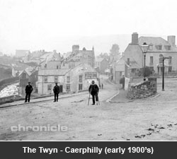 The Twyn - Caerphilly (early 1900's)