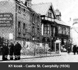 K1 kiosk - Castle St. Caerphilly (1936)