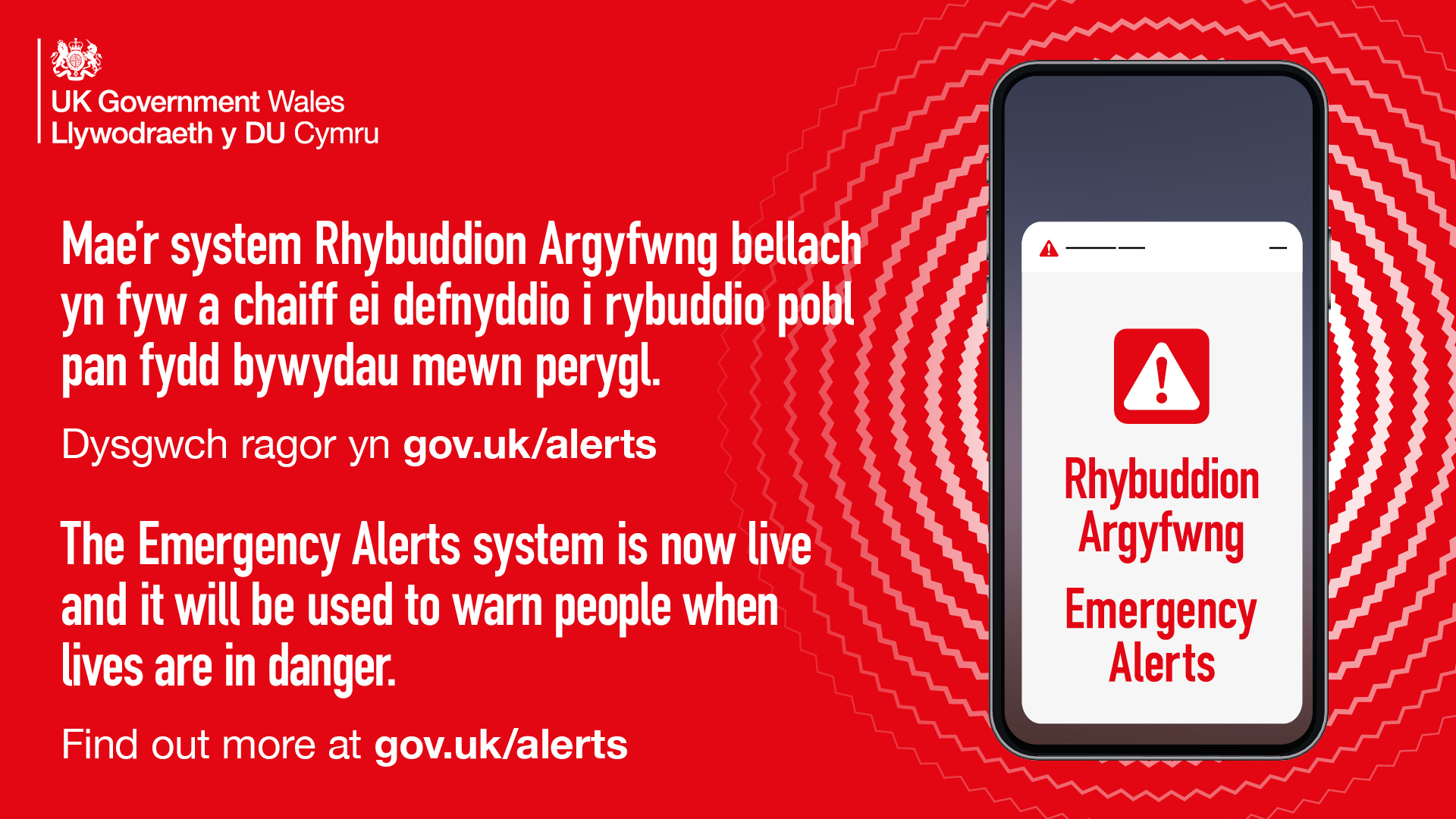 ​UK Government to Test New Emergency Alert System on 23rd April