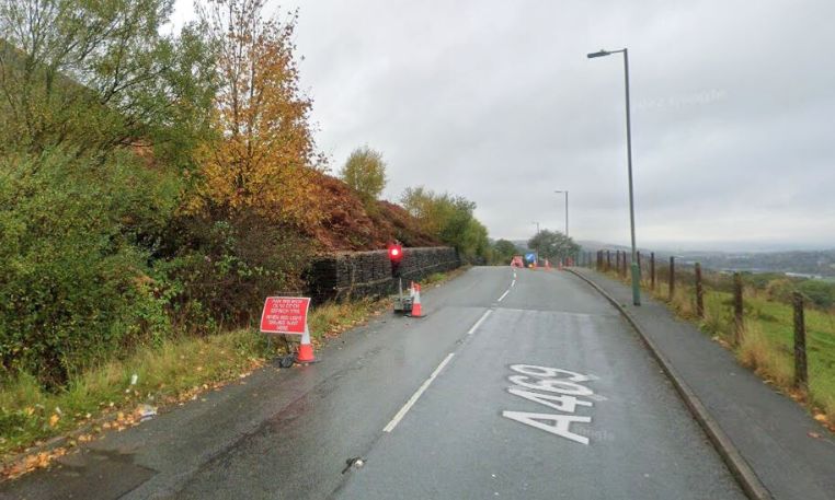 ​Road closure – A469 between Pontlottyn and Tirphil