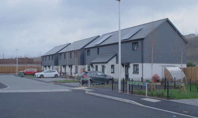 First phase of new homes in Llanbradach complete