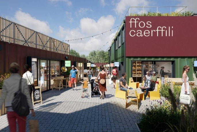 ​Caerphilly Reveals New Market Identity as Initial Work Begins on the 2035 Regeneration Plan