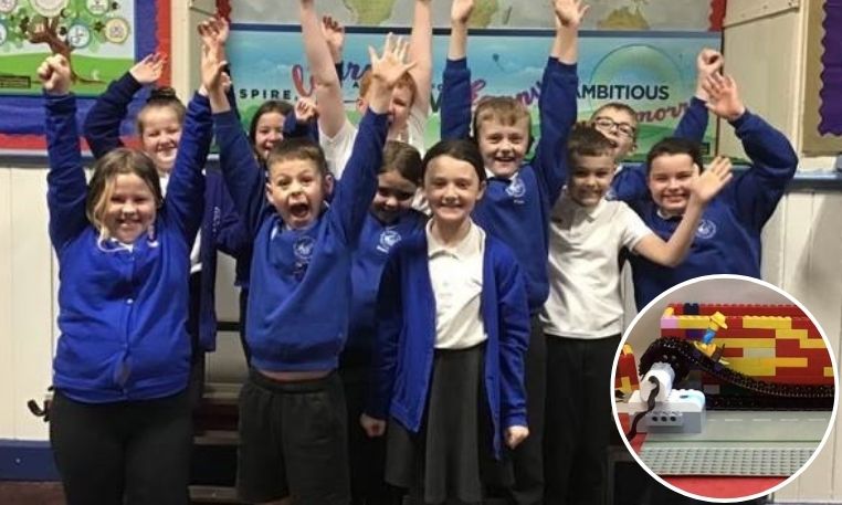 Deri Primary’s STEM club win £2000 for school!