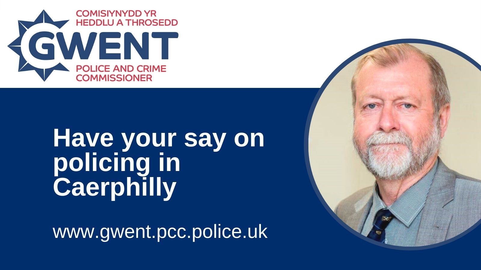​Have your say on policing in Caerphilly