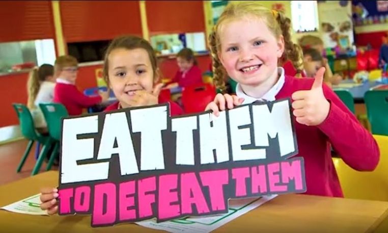 Caerphilly schools sign up to National ‘Eat Them To Defeat Them’ Campaign