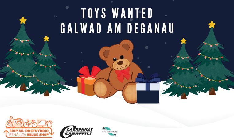 Penallta Reuse Shop launches urgent toy appeal for families in need this Christmas