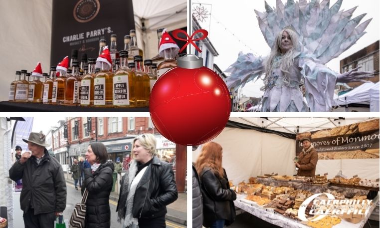 Success for Caerphilly’s Winter Food and Craft Markets