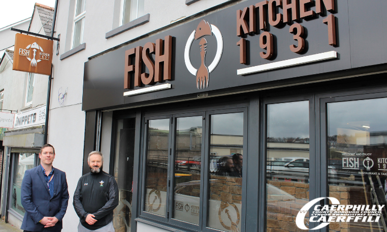 Owner of Wales’s Best Fish and Chip Shop Opens a Second Restaurant with Support from CCBC