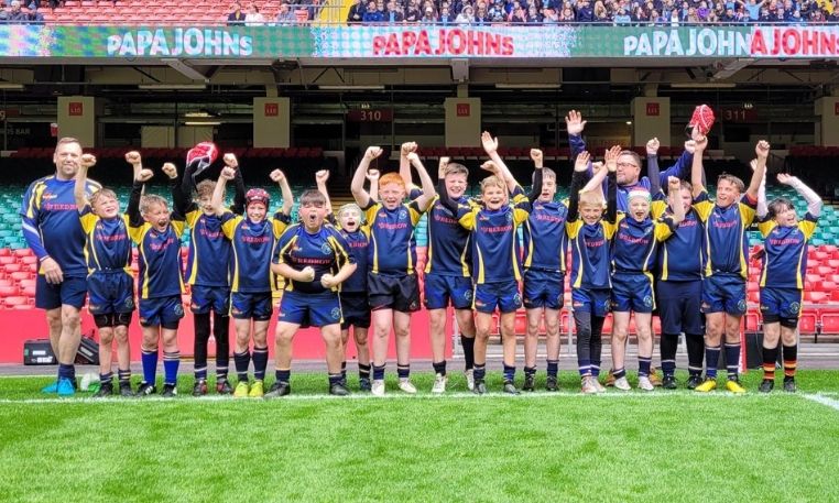Rhiw Syr Dafydd crowned Welsh Schools Rugby Union Under 11 Champions