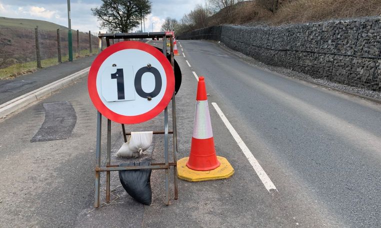 Road closure – A469 between Pontlottyn and Tirphil