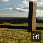 Standing stone of Gelligaer Common. © Caerphilly CBC
