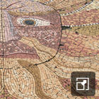 Mosaig yng Ngelligaer © Gelligaer & Partneriaeth Gelligaer a Phen-y-Bryn a Chyngor Cymuned Gelligaer